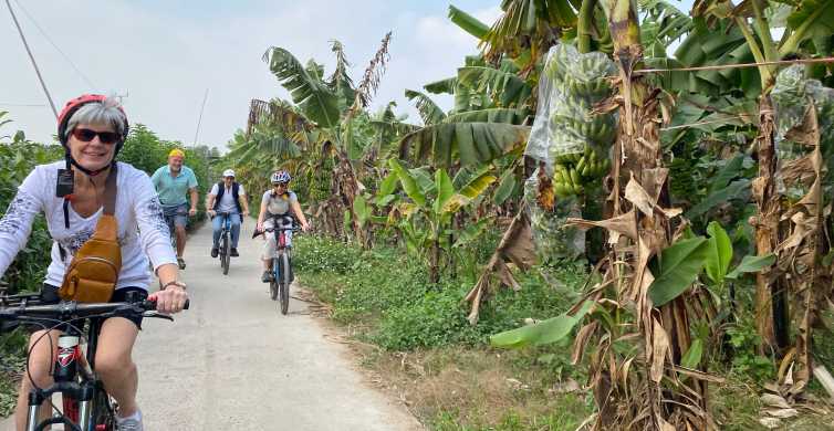 Hanoi: Turul cu bicicleta prin bijuteriile ascunse și insula Banana