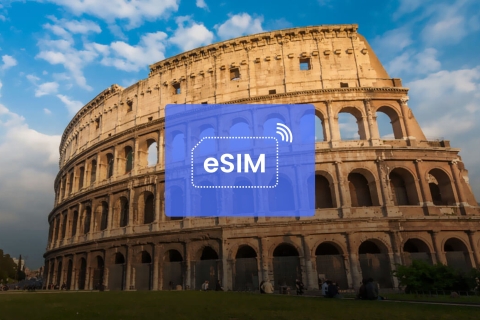 Pisa: Italy/ Europe eSIM Roaming Mobile Data Plan 1 GB/ 7 Days: 42 European Countries
