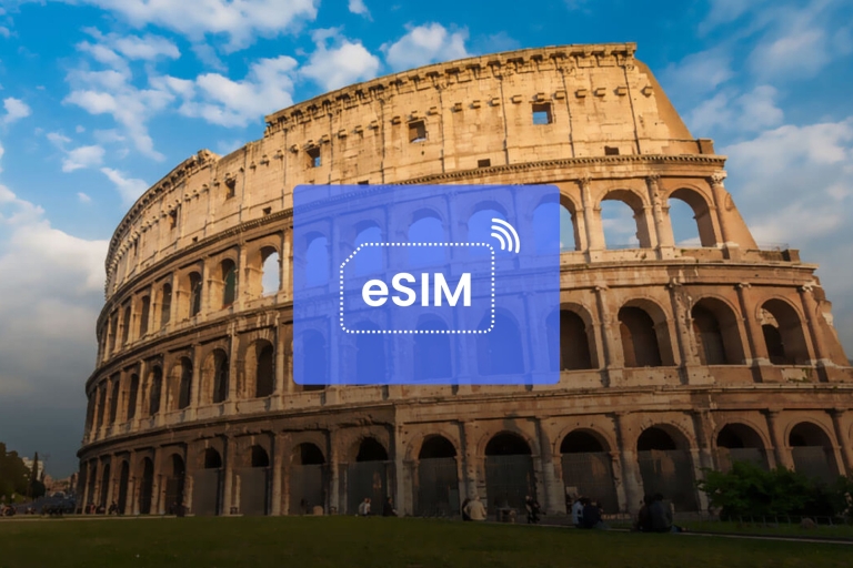 Pisa: Italië/Europa eSIM roaming mobiel dataplan5 GB/ 30 dagen: 42 Europese landen