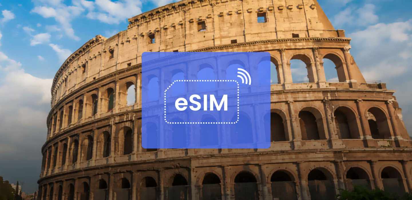 Rom: Italien und Europa eSIM Roaming Mobile Datenplan