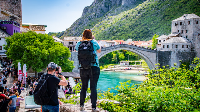 From Split/Trogir: Mostar,Počitelj & Kravice Waterfalls Tour