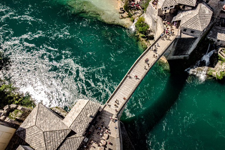 From Split and Trogir: Mostar Tour with Kravica Waterfalls