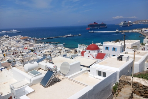 From Athens: Mykonos Day Trip by Ferry Boat Mykonos Full-Day Trip with Pickup with Meeting Points