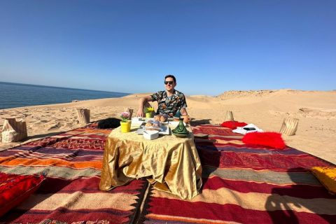 From Agadir or Taghazout: Sahara Desert Sandboarding Tour