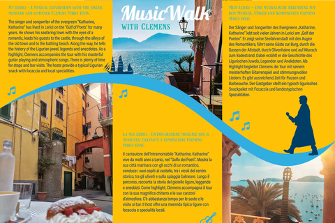 LERICI - Visit with beach & food-tasting near La Spezia Mein Lerici - Eine musikalische Erkundung am Golf der Poeten