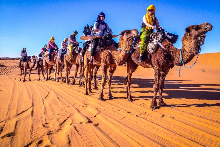 3-dniowa luksusowa wycieczka po pustyni z Marrakeszu do Merzougi