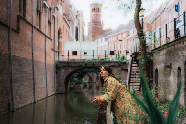 Visit Utrecht Professional photoshoot at Utrecht Canals in Zwarte Woud
