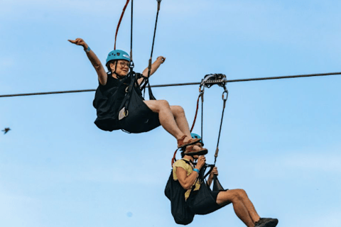 Chutes du Niagara, Canada : La tyrolienne VIP pour les chutes