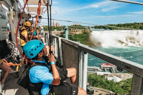 Niagara Falls, Canada: Early Bird VIP Zip-line to The Falls