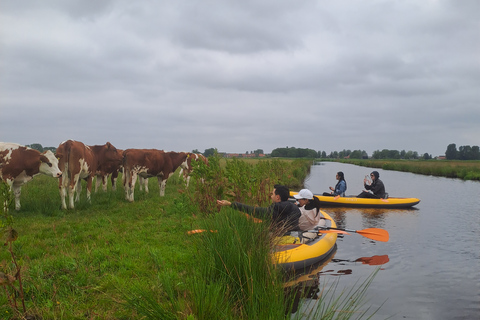 Amsterdam: Countryside Bike and Kayak Guided Tour