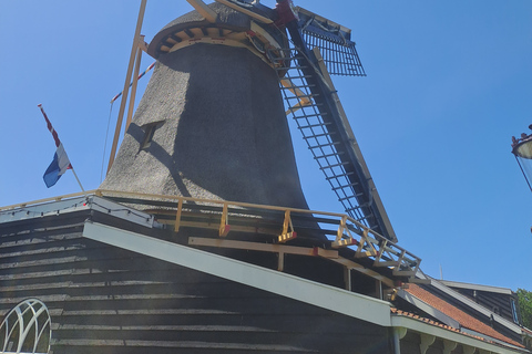 Amsterdã: Tour guiado de bicicleta e caiaque pelo campo