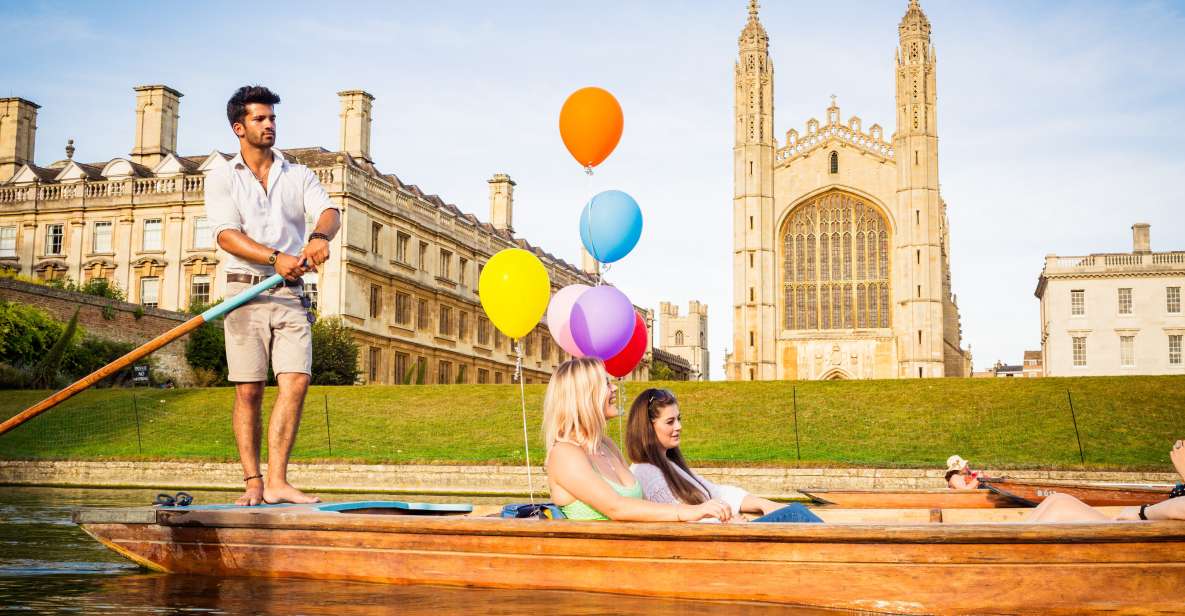 Gemeinsame Punting Tour Cambridge Getyourguide
