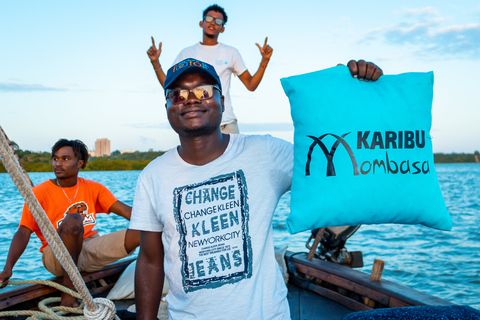 Mombasa Dhow-Kreuzfahrt auf dem Tudor CreekAbreise von Tiwi & Diani