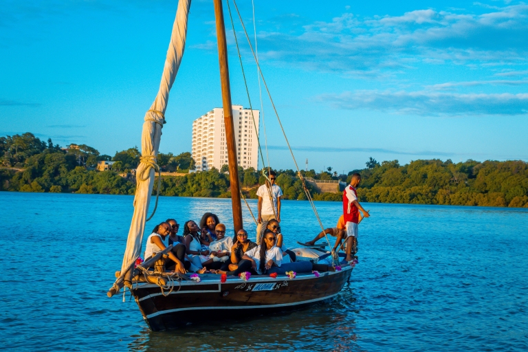 Mombasa Dhow Cruise at the Tudor Creek Departure from Tiwi & Diani