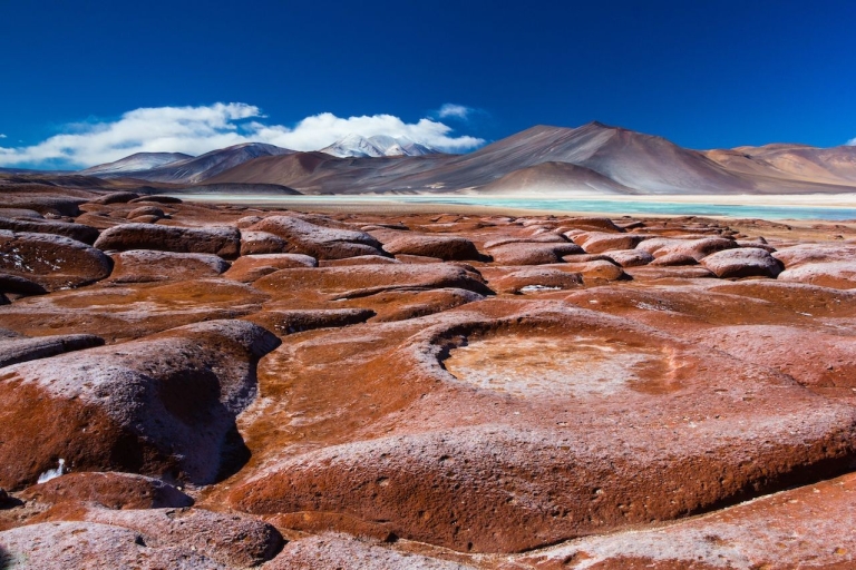 Caracoles: Red Stones of Atacama and Chaxa Guided Day Trip