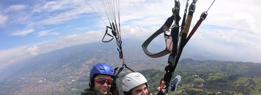 Parapente Medellin avec transport et vidéos gratuites