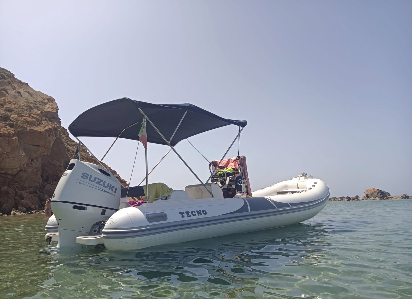 San Leone: halvdagstur i Scala dei Turchi med skipper