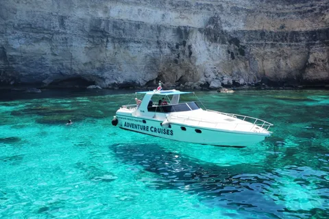 De Valeta: Aluguer de barco privado em Comino e Gozo