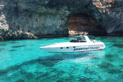 Charters privés comino boat trips