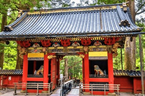 Tour privato del patrimonio mondiale di Nikko da Tokyo in auto e furgone
