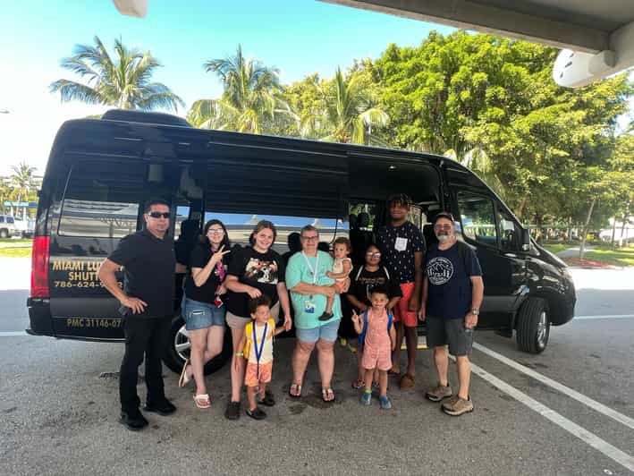 Shuttle Miami Airport/Hotel to Miami Port or Hotel 14pax GetYourGuide