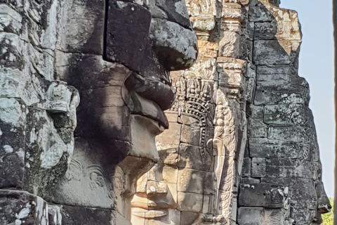 Mixture of temples and waterfall.