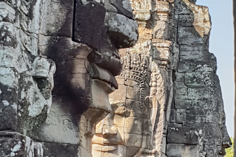 Mixture of temples and waterfall.