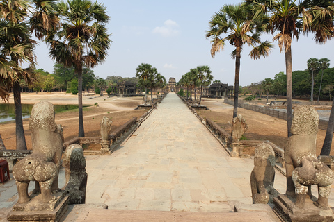 Mixture of temples and waterfall.