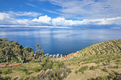 La Paz: 2-dniowa wycieczka z przewodnikiem po jeziorze Titicaca i Wyspie Słońca