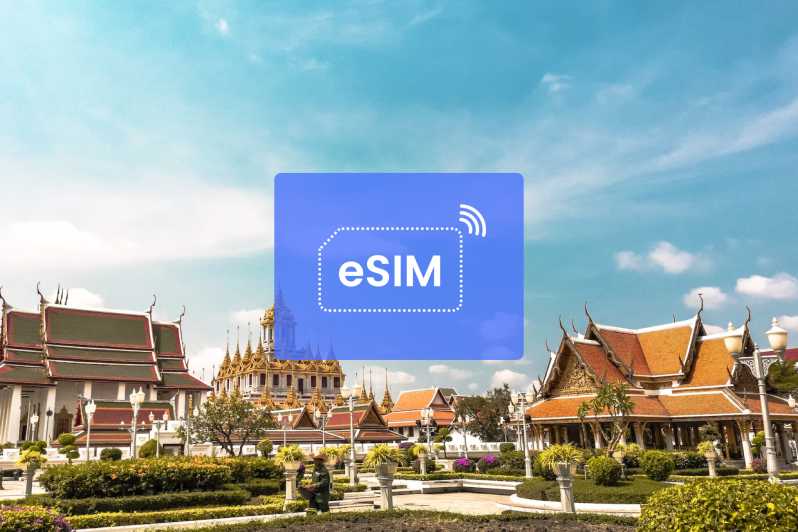 Бангкок: Таиланд/Азия, тарифный план мобильной передачи данных eSIM в роуминге