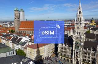 München: Deutschland/ Europa eSIM Roaming Mobile Datenplan