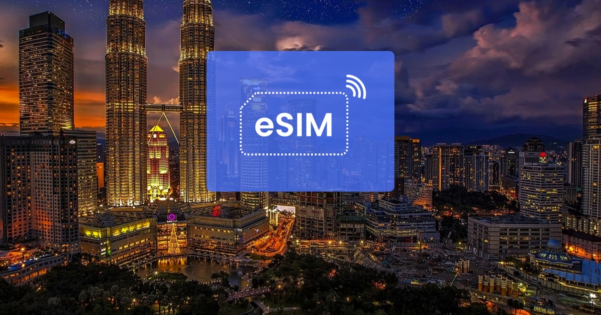 Kuala Lumpur Malaysia Asia ESIM Roaming Mobile Data Plan GetYourGuide