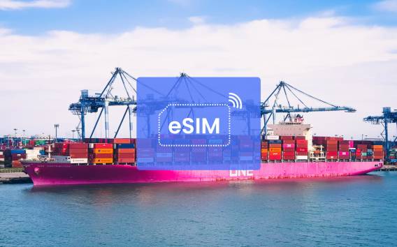 Port Klang: Malaysia/ Asien eSIM Roaming Mobile Datenplan