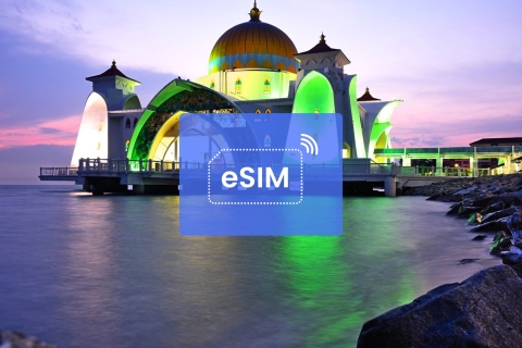 Malakka: Malezja/Azja Plan danych mobilnych w roamingu eSIM5 GB/ 30 dni: 22 kraje azjatyckie