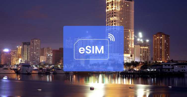 Manila: Philippines or Asia eSIM Roaming Mobile Data Plan