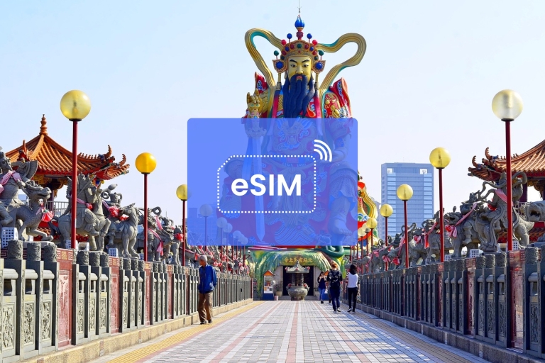 Kaohsiong: eSIM roaming mobiel dataplan voor Taiwan/Azië