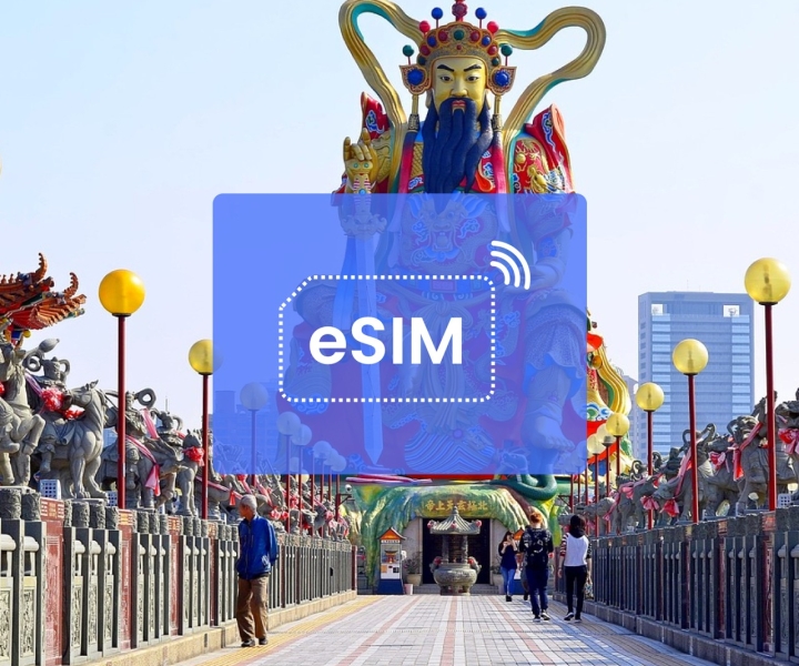 Kaohsiong: Taiwan/ Asia eSIM Roaming Mobile Data Plan