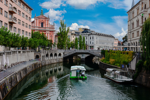 Tour fotografico: monumenti famosi della città di Lubiana