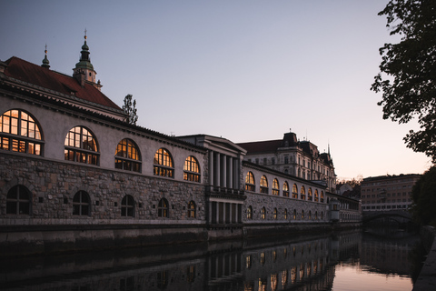 Tour fotografico: Città delle luci di Lubiana