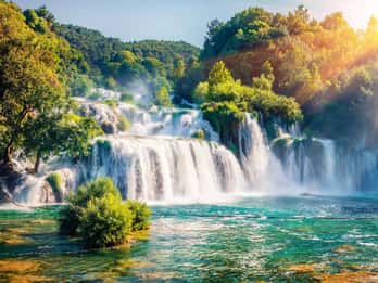 De Split/Trogir: Visita privada às cascatas de Krka e Trogir