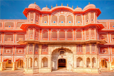 Visite privée d'une journée de la ville rose de Jaipur