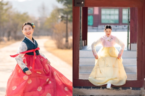 Seúl: Palacio Gyeongbok con Gigibebe Alquiler de HanboksAlquiler de 4 horas