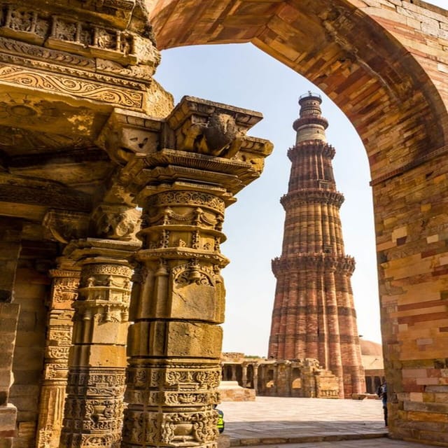 Da Delhi tour privato della città vecchia e nuova con pasti GetYourGuide