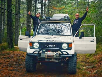 From Tempio: 4-hour jeep tour