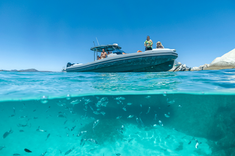 Olbia: Tavolara Park Shared Boat Tour with Aperitif & Wine Olbia: Boat tour to Tavolara Park with Aperitif and Drinks