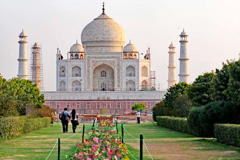 Dezelfde dag Tajmahal Agra Fort & Baby Taj met de auto vanuit Delhi