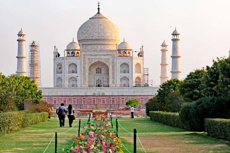 Dezelfde dag Tajmahal Agra Fort & Baby Taj met de auto vanuit Delhi