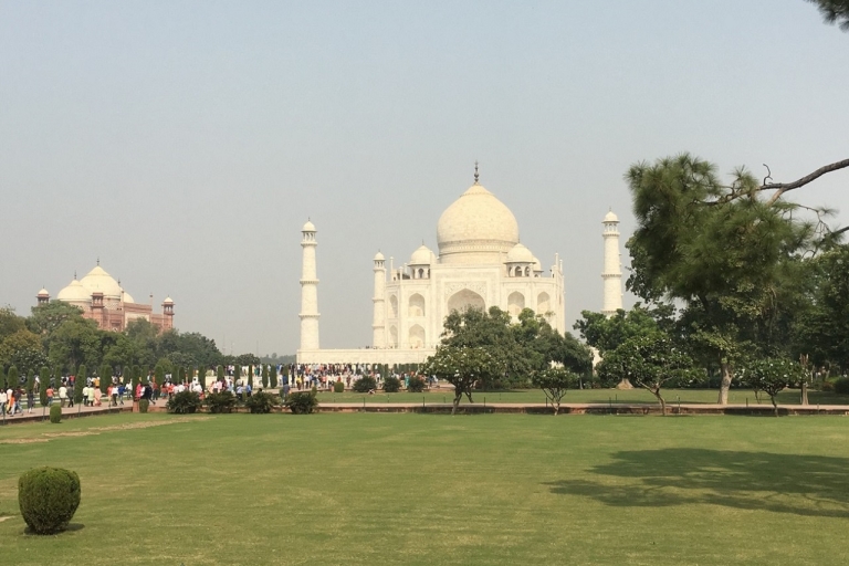 Depuis Jaipur : Visite privée du Taj Mahal au lever du soleil et du fort d'Agra