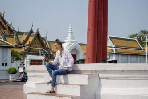 Bangkok: wandeltocht en hop on, hop off-bus