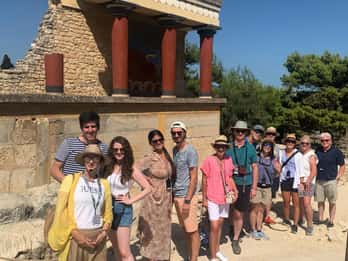 Guidet spasertur på Knossos-palasset (uten billetter)